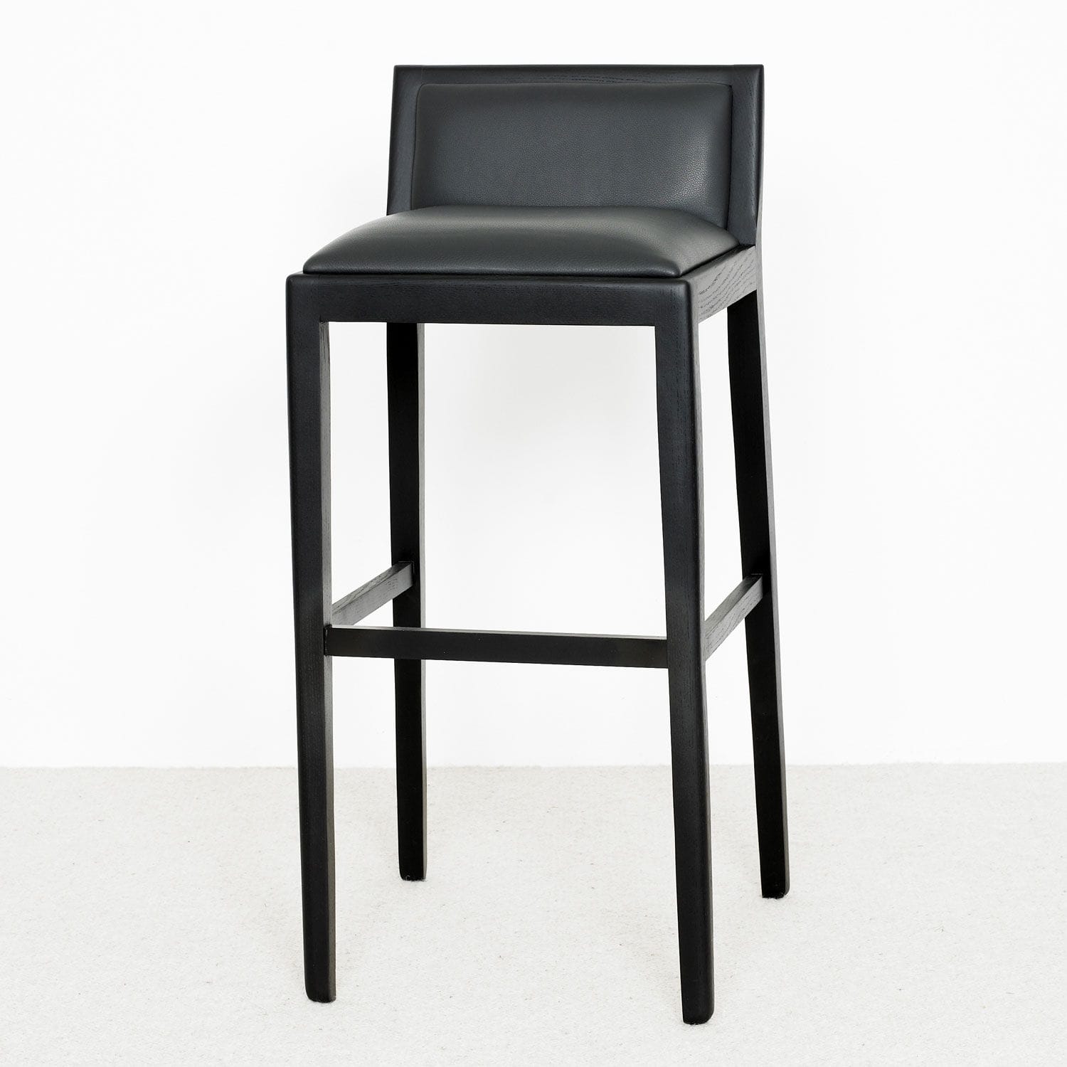 Contemporary Bar Stool Wooden Leather Upholstered Eol - Contemporary Bar Stool Wooden Leather Upholstered Eol contemporary bar stool wooden leather upholstered eol - contemporary bar stool wooden leather upholstered eol