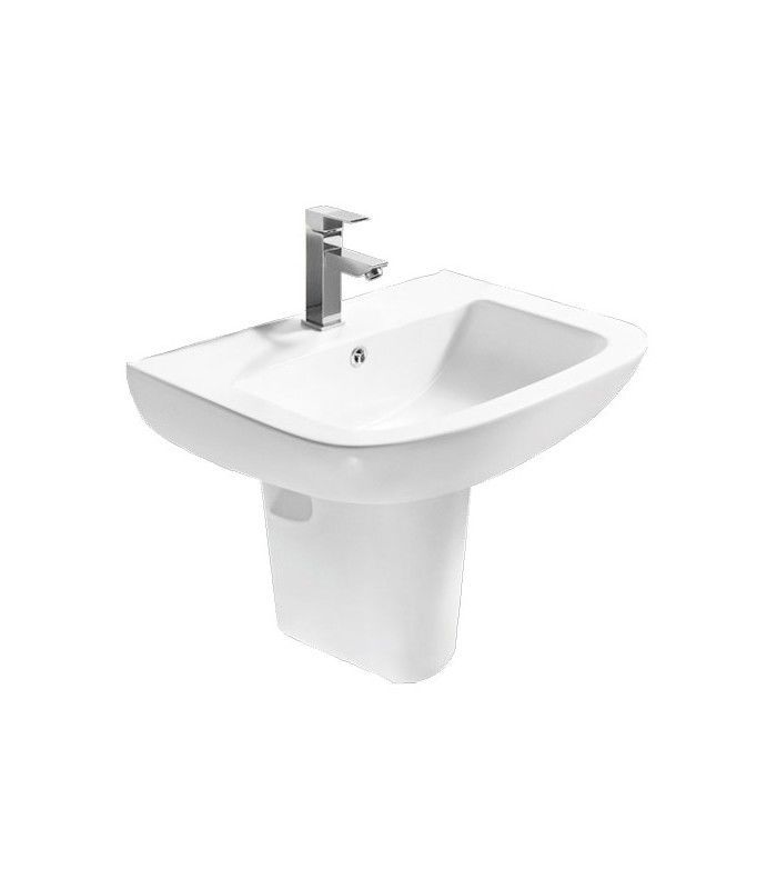 Wall Mounted Washbasin Rectangular Ceramic Contemporary Lila Wall Mounted Washbasin Rectangular Ceramic Contemporary Lila