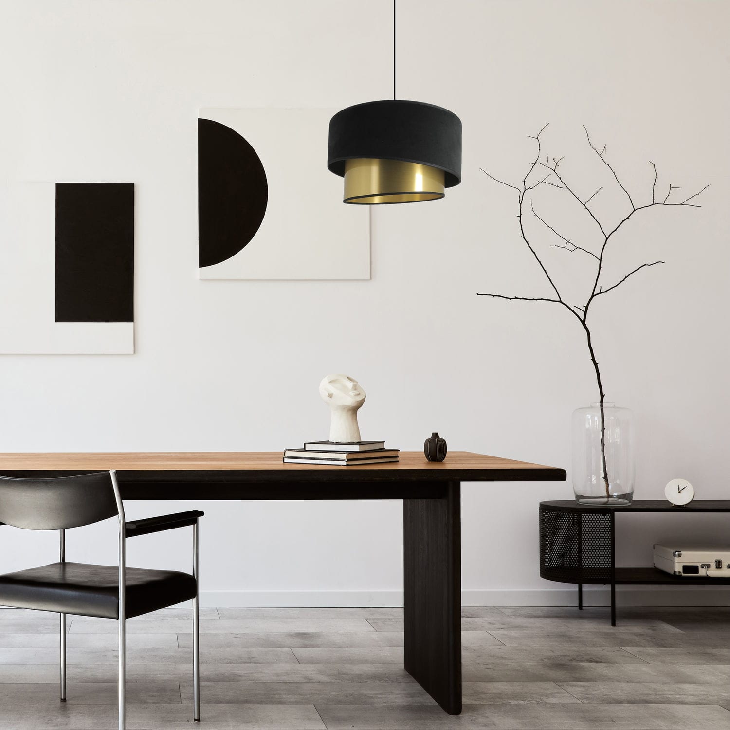 Pendant Lamp Ionos Metropolight Velvet Pvc Contemporary