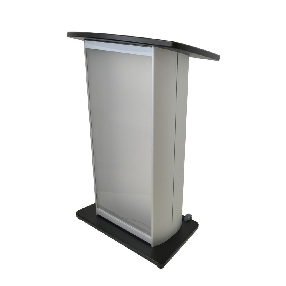 Conference Lectern Alh W Podium Pros Stand Up On Casters