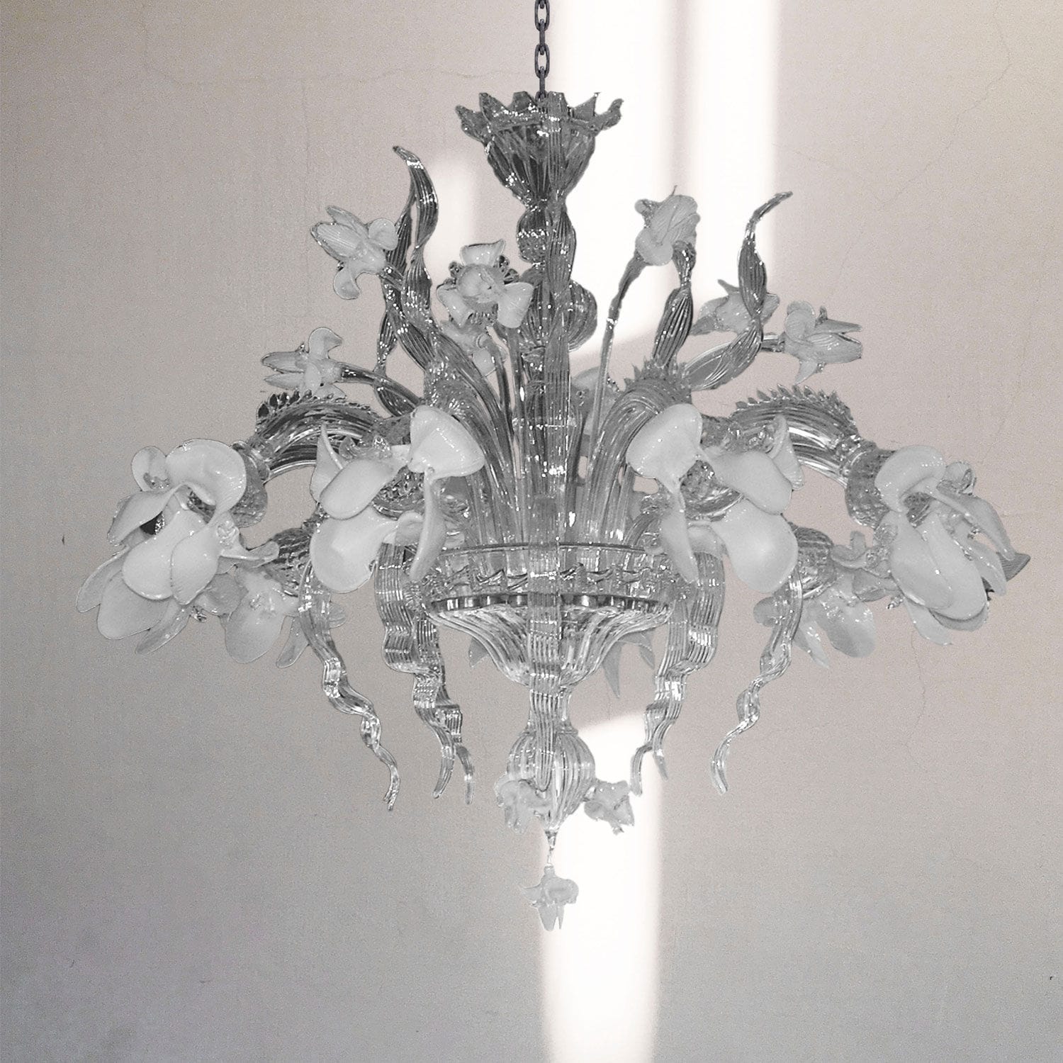 Traditional Chandelier ACCADEMIA BOTTEGA VENEZIANA Blown Glass