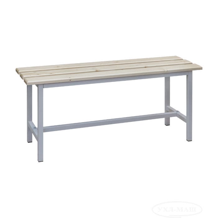 Contemporary Locker Room Bench 51505 0046 PJSC UHL MASH Wooden