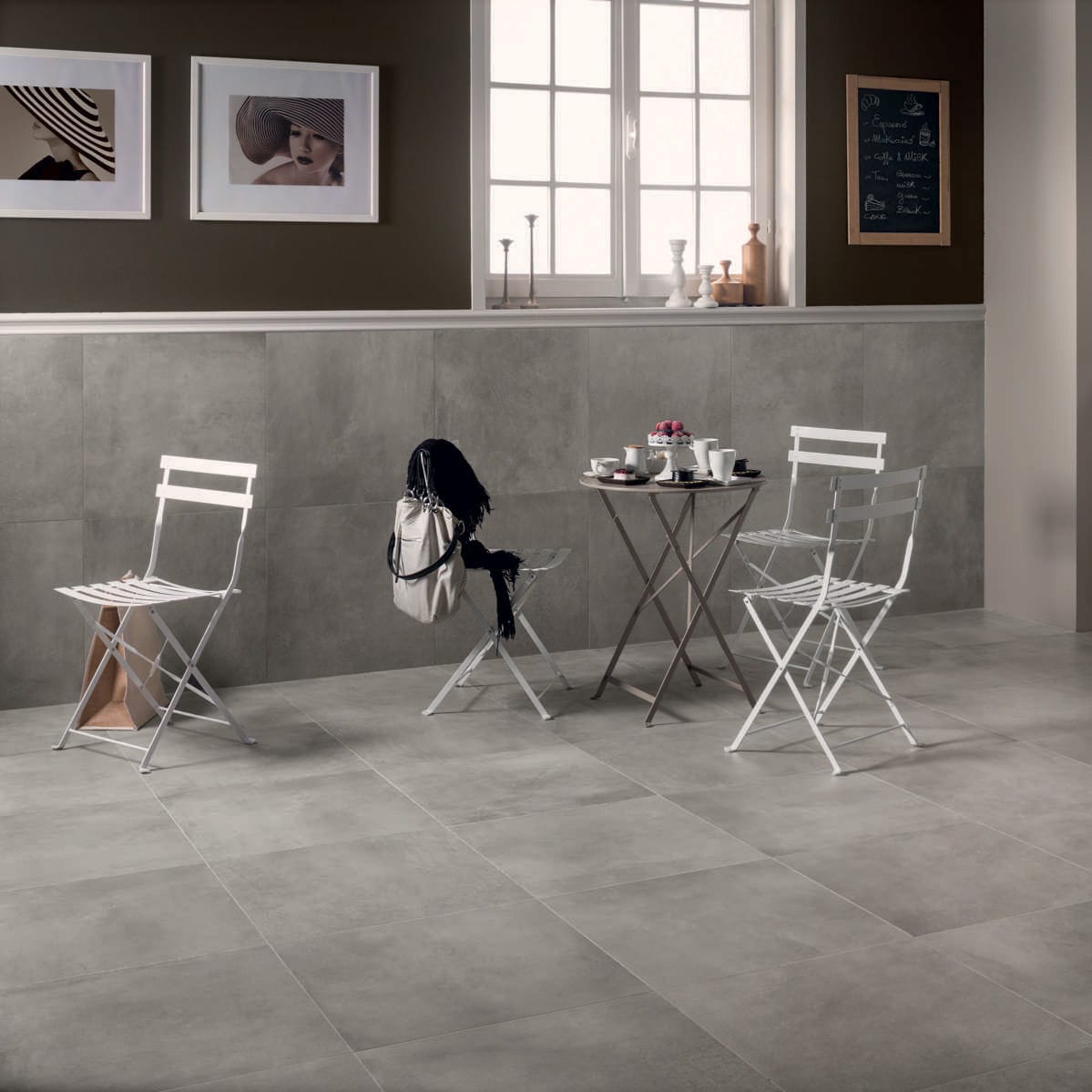 Indoor Tile Fog Ceramiche Caesar Living Room Wall Floor