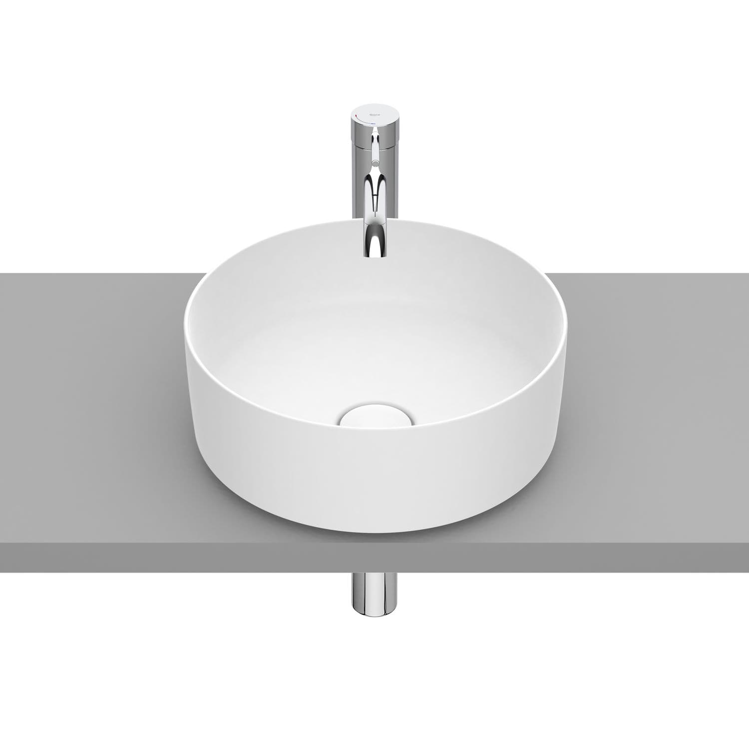 Countertop Washbasin Inspira Round Roca Porcelain Round