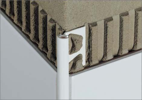 Aluminum Edge Trim For Tiles Rounded SchlÜter Rondec Aluminum Edge Trim For Tiles Rounded SchlÜter Rondec