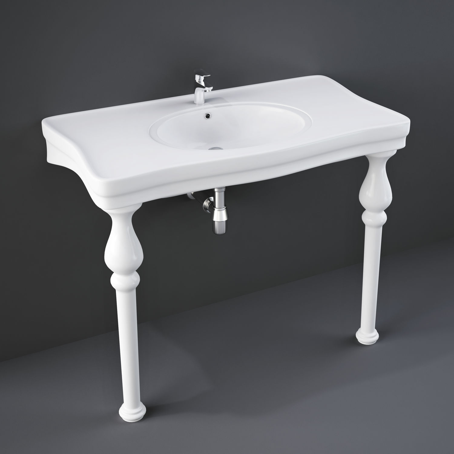 Console Washbasin Rak Washington Rak Ceramics Ceramic