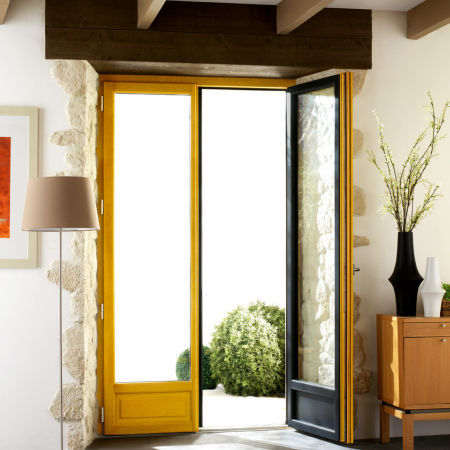 Tilt And Turn French Door Tango Menuiseries Elva Oak Pine