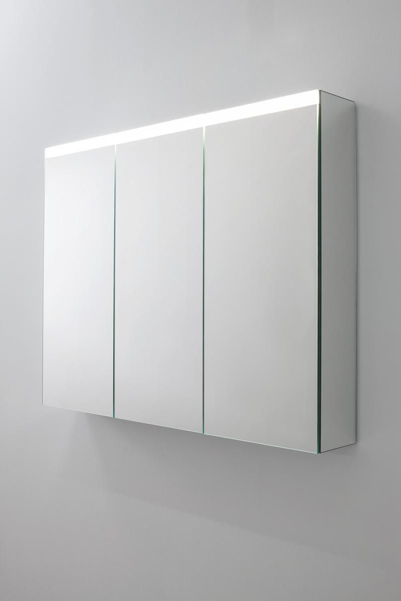Mirrored Bathroom Wall Cabinet Vittoria 3 Doors Oasis Group Srl Mirrored Bathroom Wall Cabinet