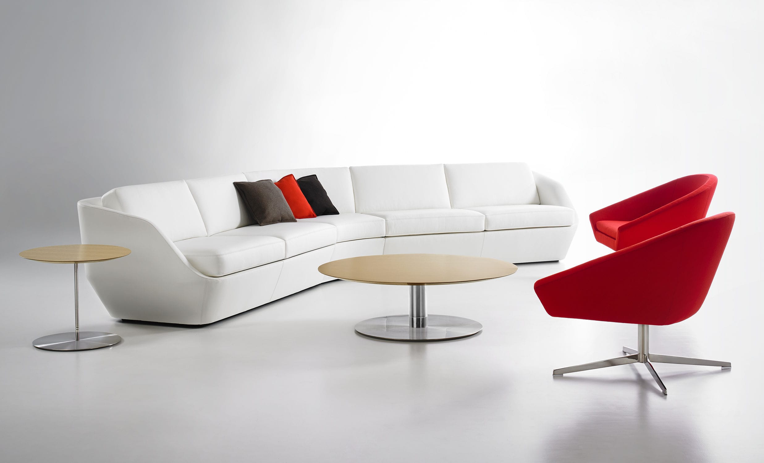 Modular sofa corner contemporary fabric CINEMA BERNHARD