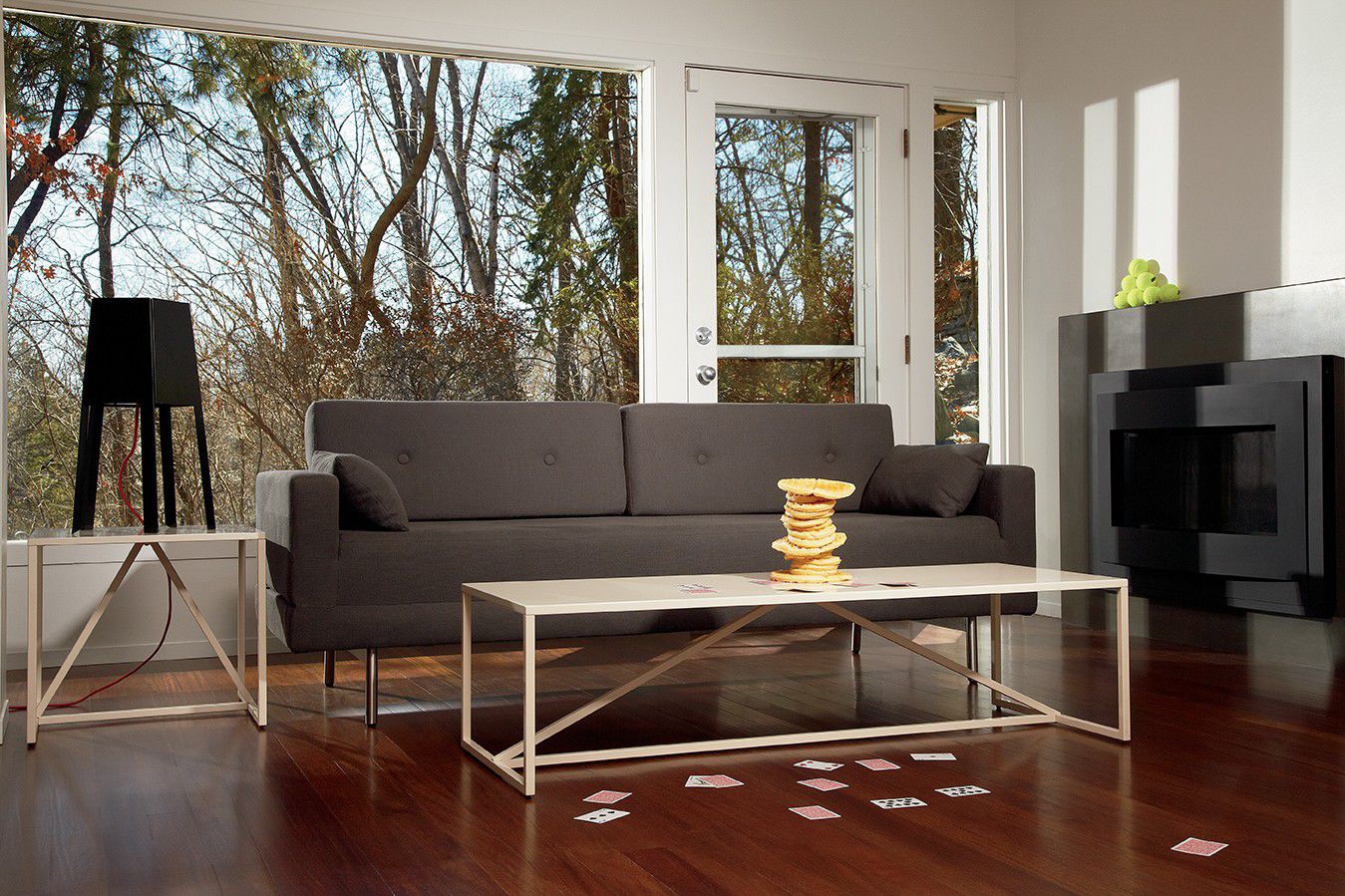 Sofa Bed Contemporary Fabric Brown One Night Stand Blu Dot Sofa Bed Contemporary Fabric Brown