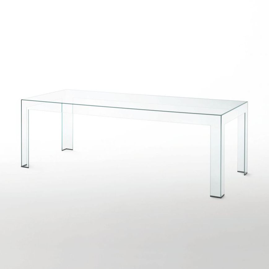 Contemporary Dining Table Glass Rectangular Commercial Contemporary Dining Table Glass Rectangular Commercial Atlantis By Lorenzo Arosio