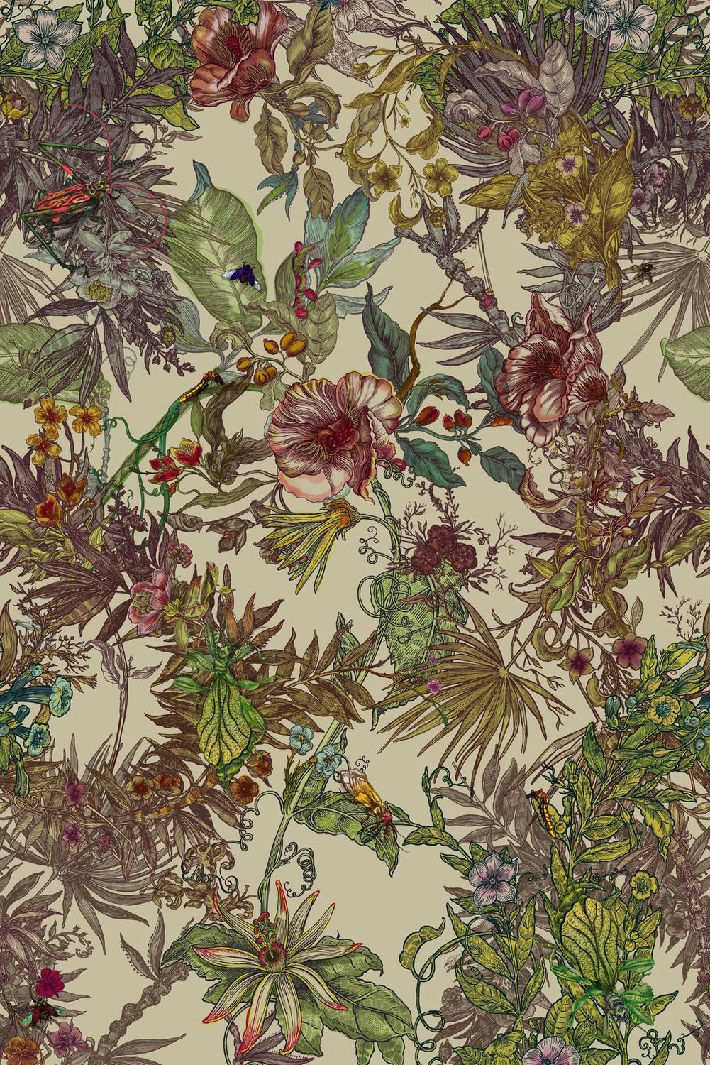 Upholstery Fabric OPERA BOTANICA Timorous Beasties For Curtain