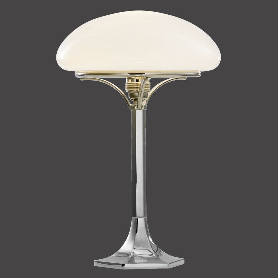 Table lamp / traditional / glass / brass - HSP1 1