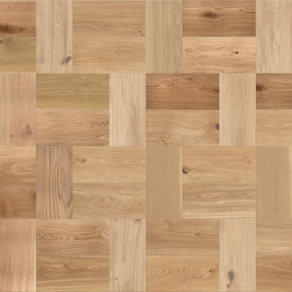 Engineered parquet floor CREATIVE STÖCKL PARKETT oak chevron