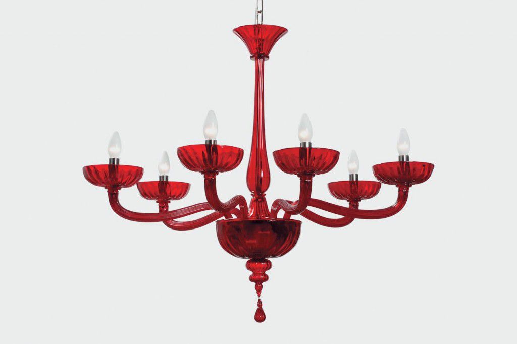 Contemporary chandelier / glass / incandescent LONDRA FORMIA-VIVARINI ...