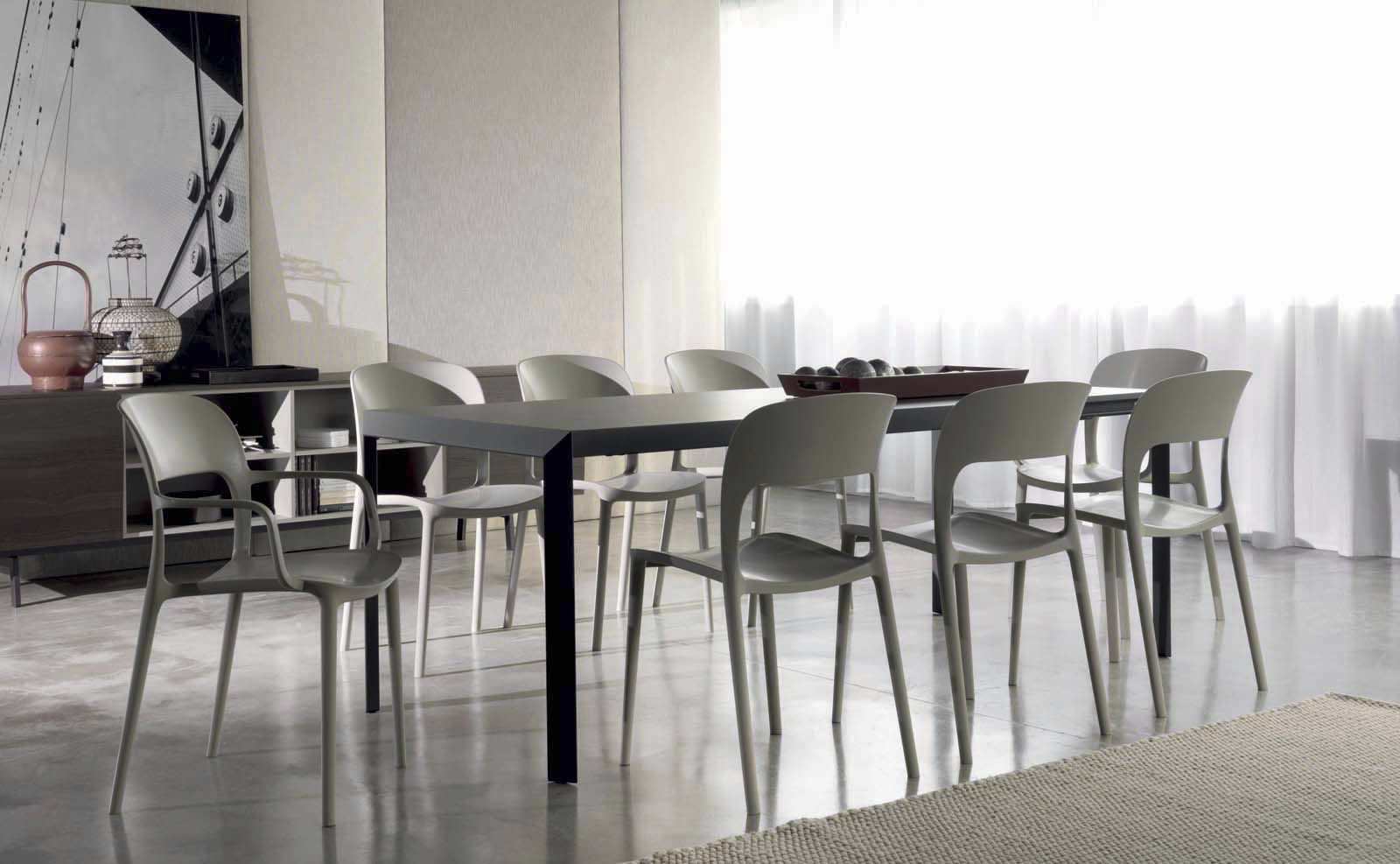 Contemporary Chair Polypropylene Fiberglass With Armrests - Contemporary Chair Polypropylene Fiberglass With Armrests Gipsy Bontempicasa contemporary chair polypropylene fiberglass with armrests - contemporary chair polypropylene fiberglass with armrests gipsy bontempicasa
