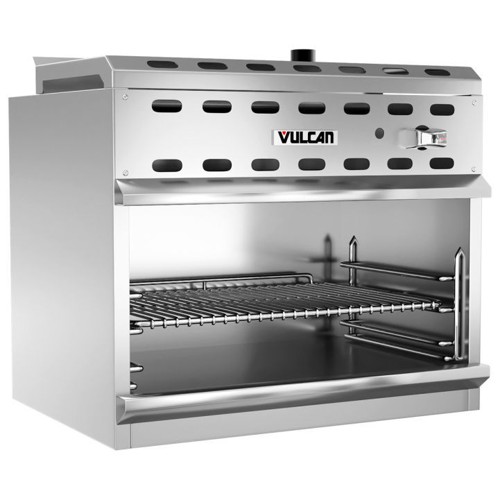 Gas Grill Vicm Vulcan Countertop Commercial Stainless Steel