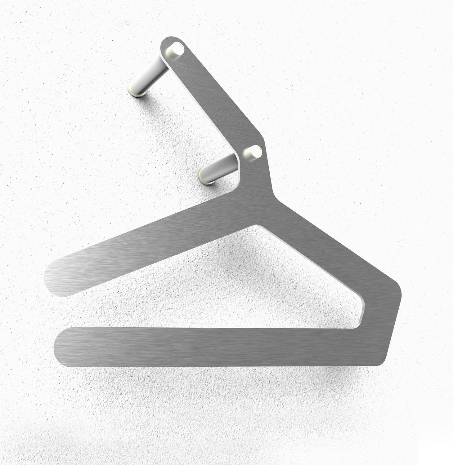Wall Mounted Valet Stand Contemporary Metal E 1 Insilvis Wall Mounted Valet Stand Contemporary Metal