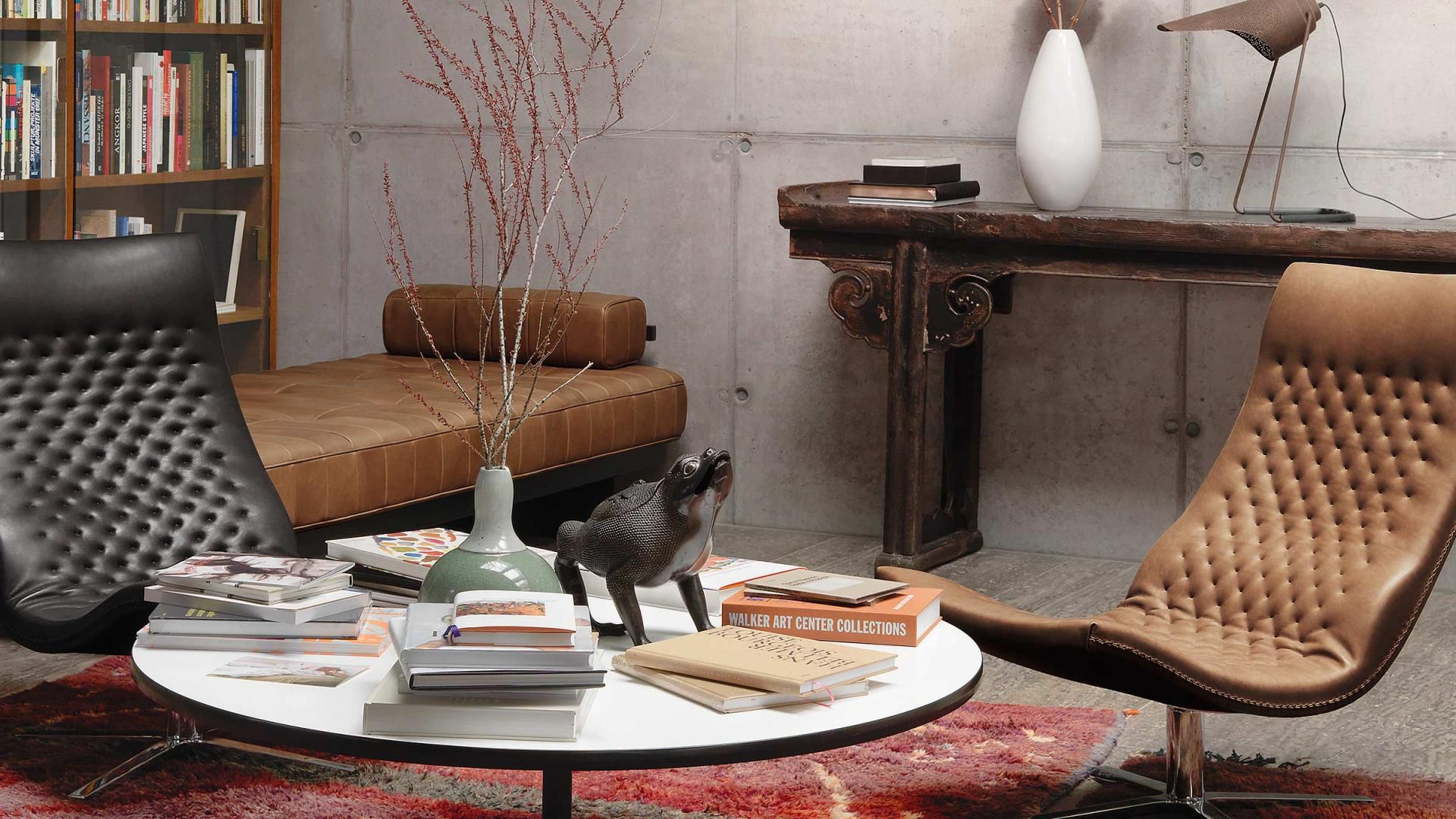 Contemporary Armchair Leather With Footrest Swivel Ds 51 Contemporary Armchair Leather With Footrest Swivel