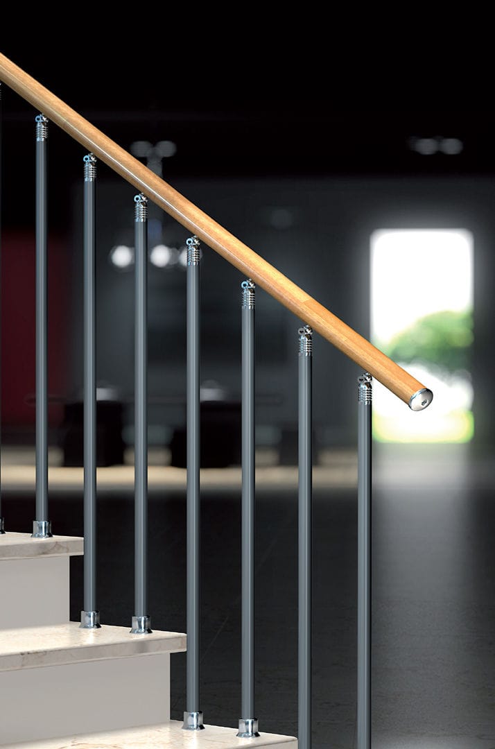 Metal Railing With Bars Indoor For Stairs Cz Mobirolo Metal Railing With Bars Indoor For Stairs