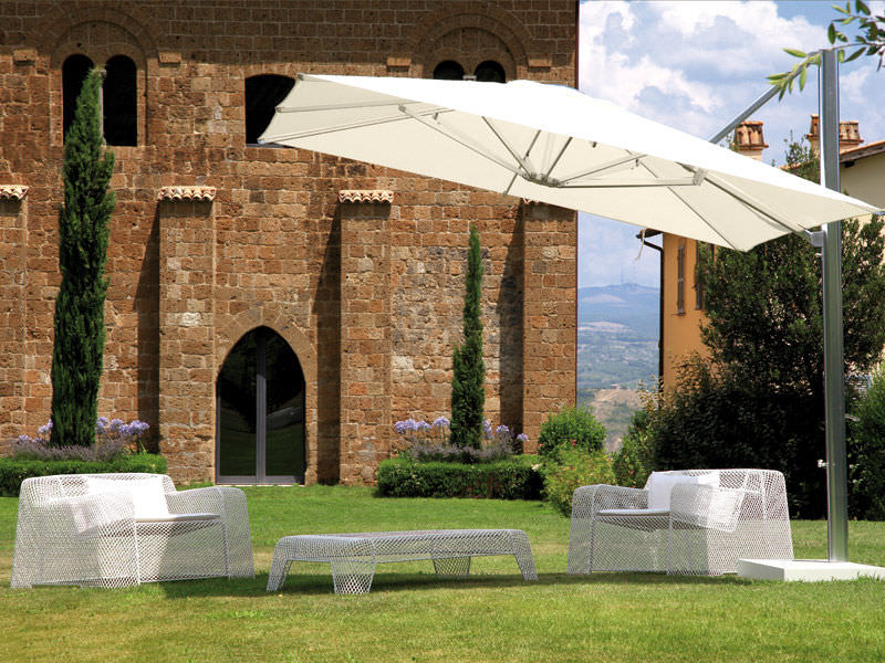 Large Offset Patio Umbrella Unique Large Offset Patio Umbrella Metal Christophe Pillet Shade