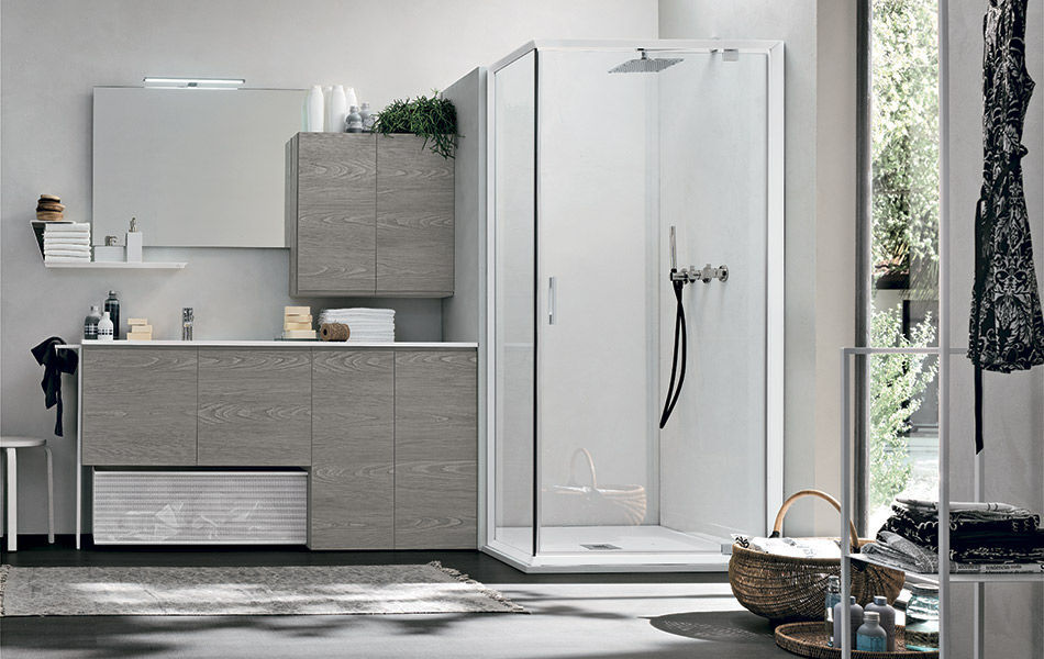 Wall-hung washbasin cabinet / wooden / contemporary / with drawers ... Wall-hung washbasin cabinet / wooden / contemporary / with drawers ...
