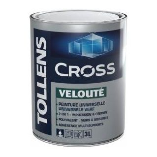 Finish Paint CROSS Tollens Self Priming Outdoor Interior