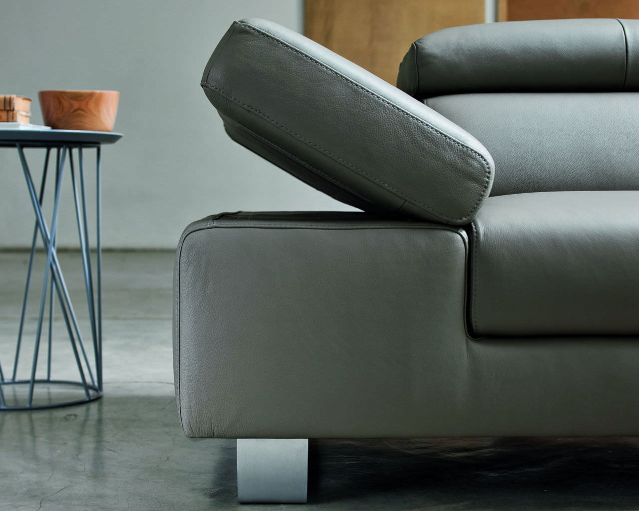 Corner sofa / contemporary / leather / 4 seater alison doimo sofas Doimo divani pelle