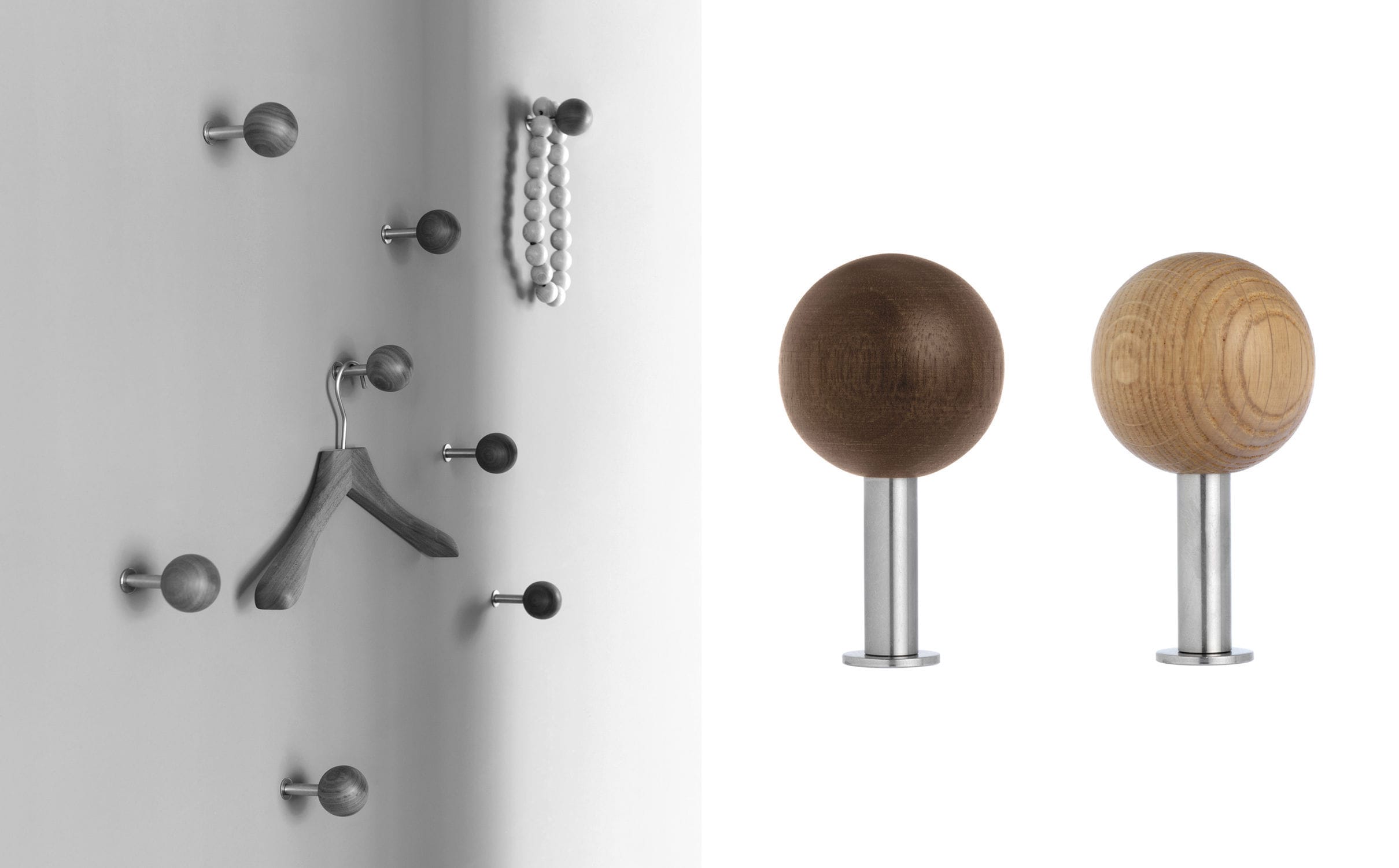 Contemporary Coat Hook Oak Brushed Stainless Steel Dots By - Contemporary Coat Hook Oak Brushed Stainless Steel Dots Byapartment Schönbuch contemporary coat hook oak brushed stainless steel dots by - contemporary coat hook oak brushed stainless steel dots byapartment schönbuch