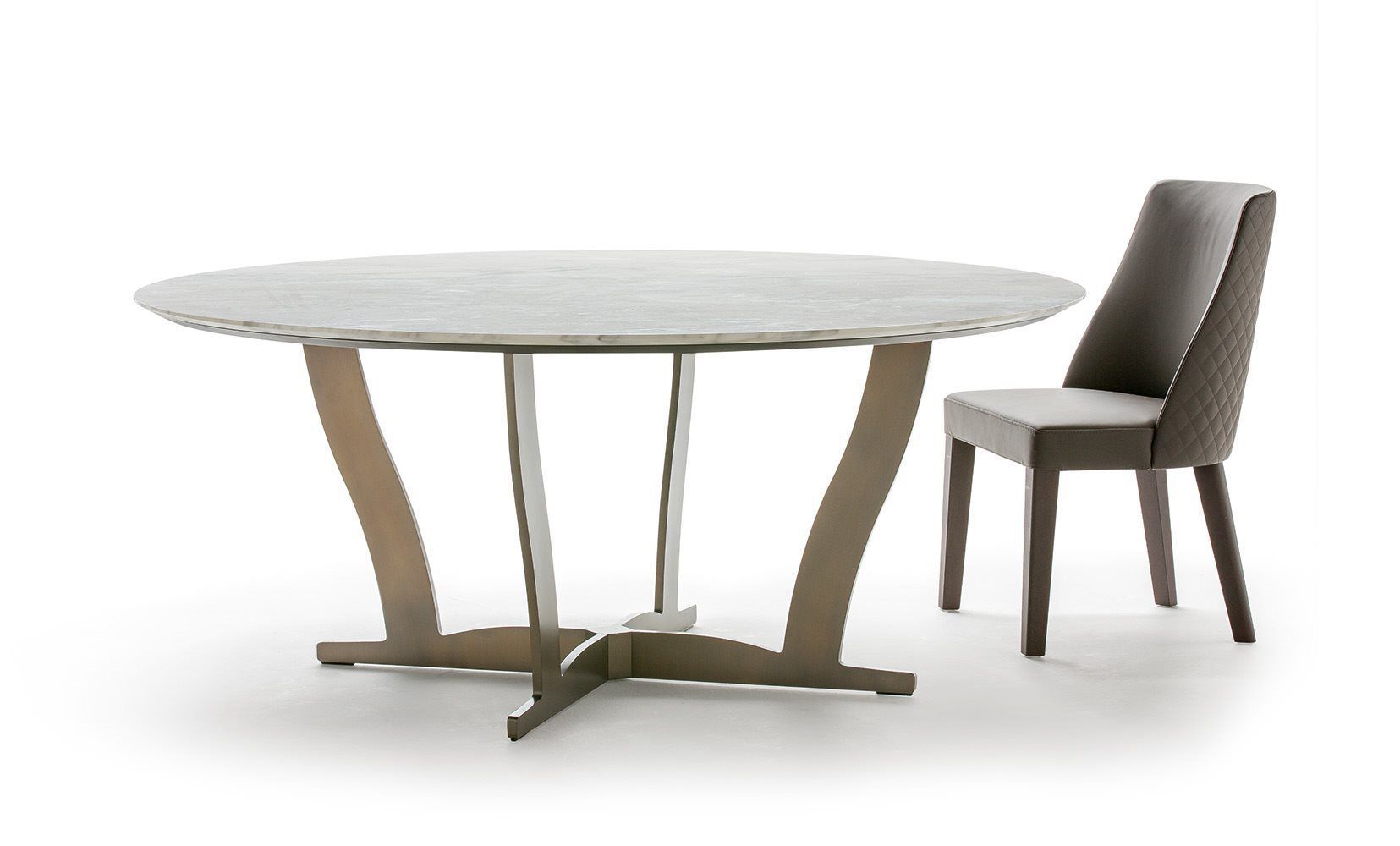 Contemporary Dining Table Metal Marble Round Bogart By - Contemporary Dining Table Metal Marble Round Bogart By Castellolagravinese Studio Alberta contemporary dining table metal marble round bogart by - contemporary dining table metal marble round bogart by castellolagravinese studio alberta