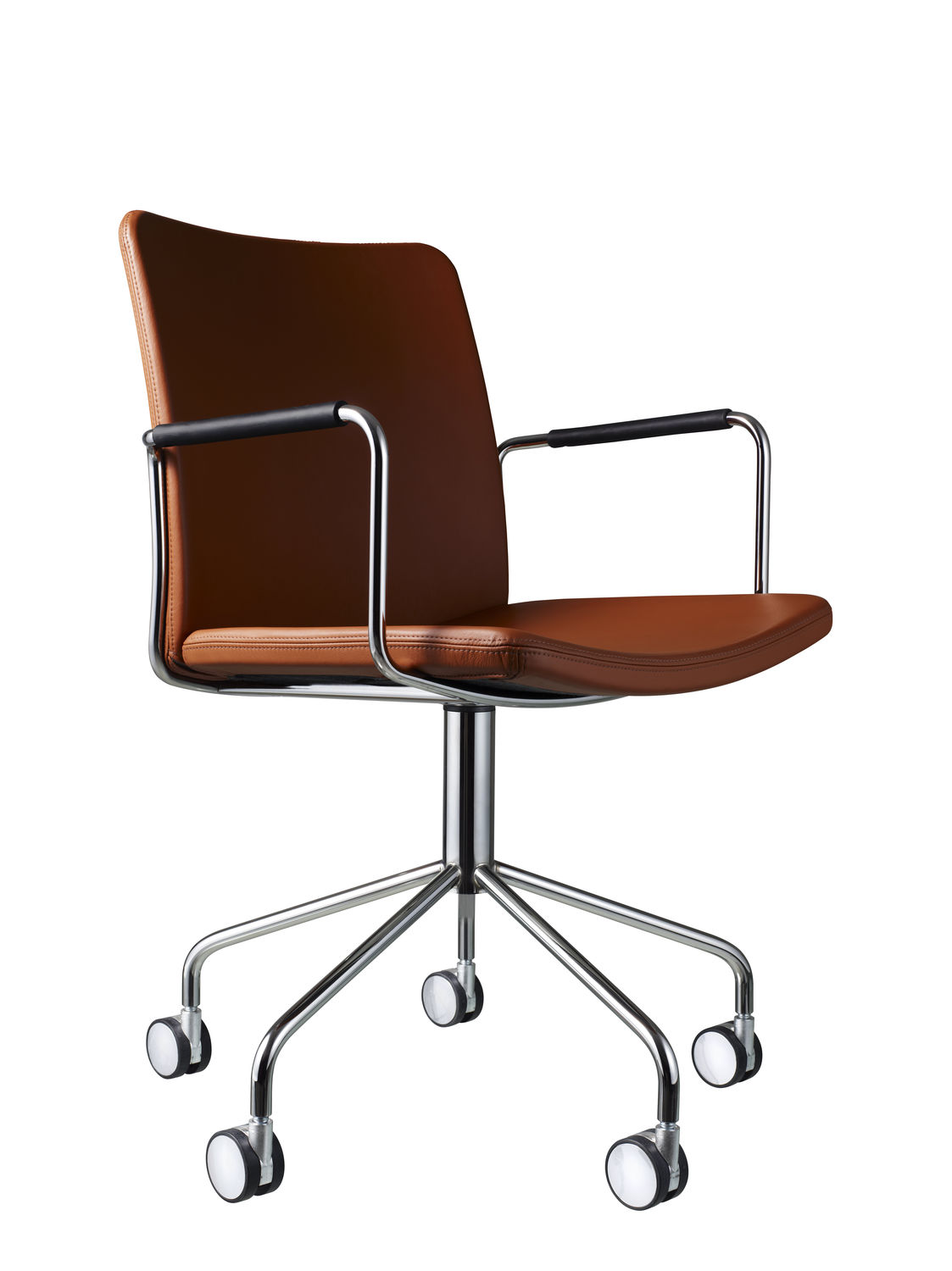 contemporary office chair on casters stackable upholstered
