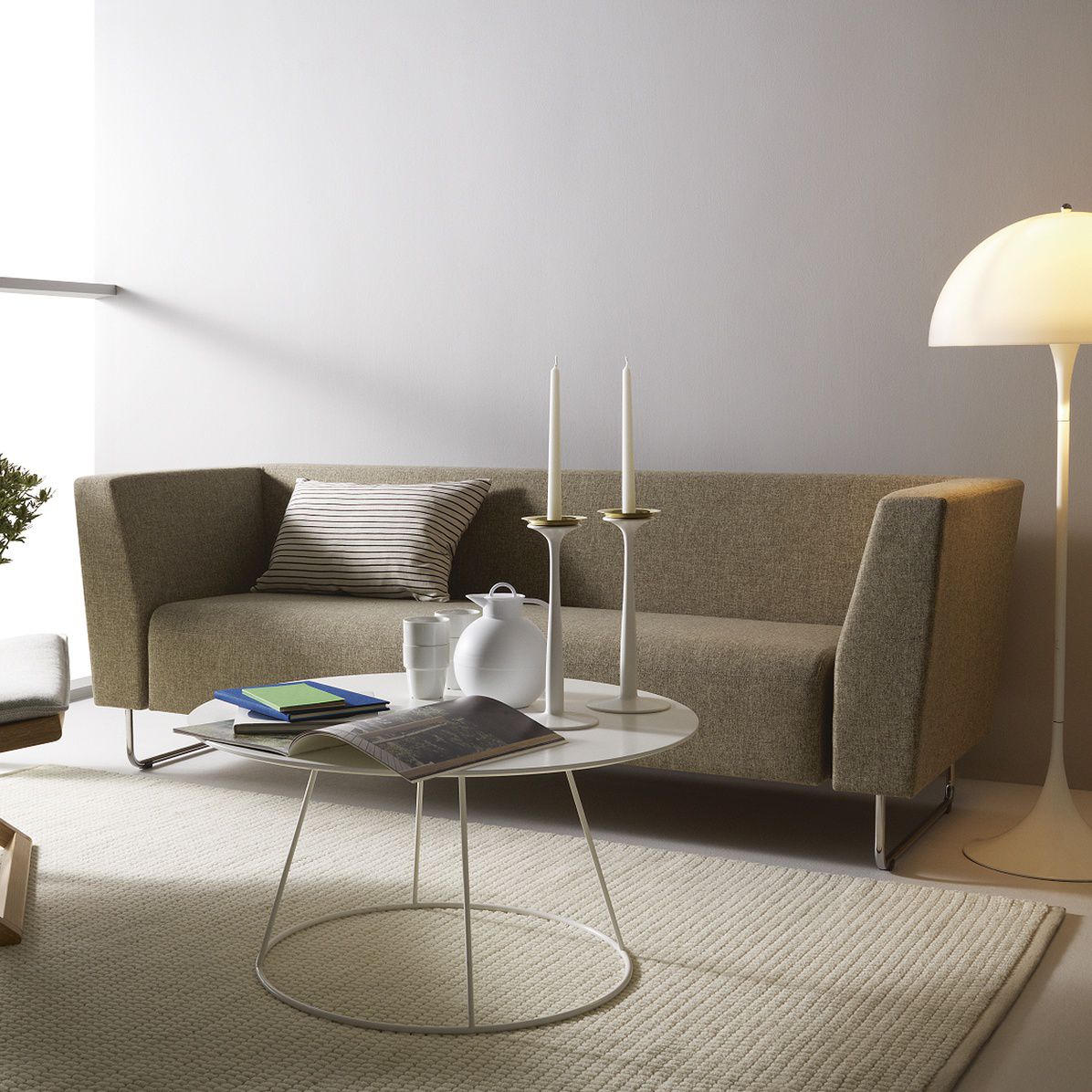 Contemporary sofa / fabric / 2 person / violet gap lounge ... Lounge møbler