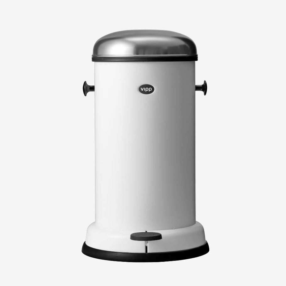 Kitchen Trash Can Stainless Steel Foot Operated Original Kitchen Trash Can Stainless Steel Foot Operated Original Design Vipp16 By Holger Nielsen