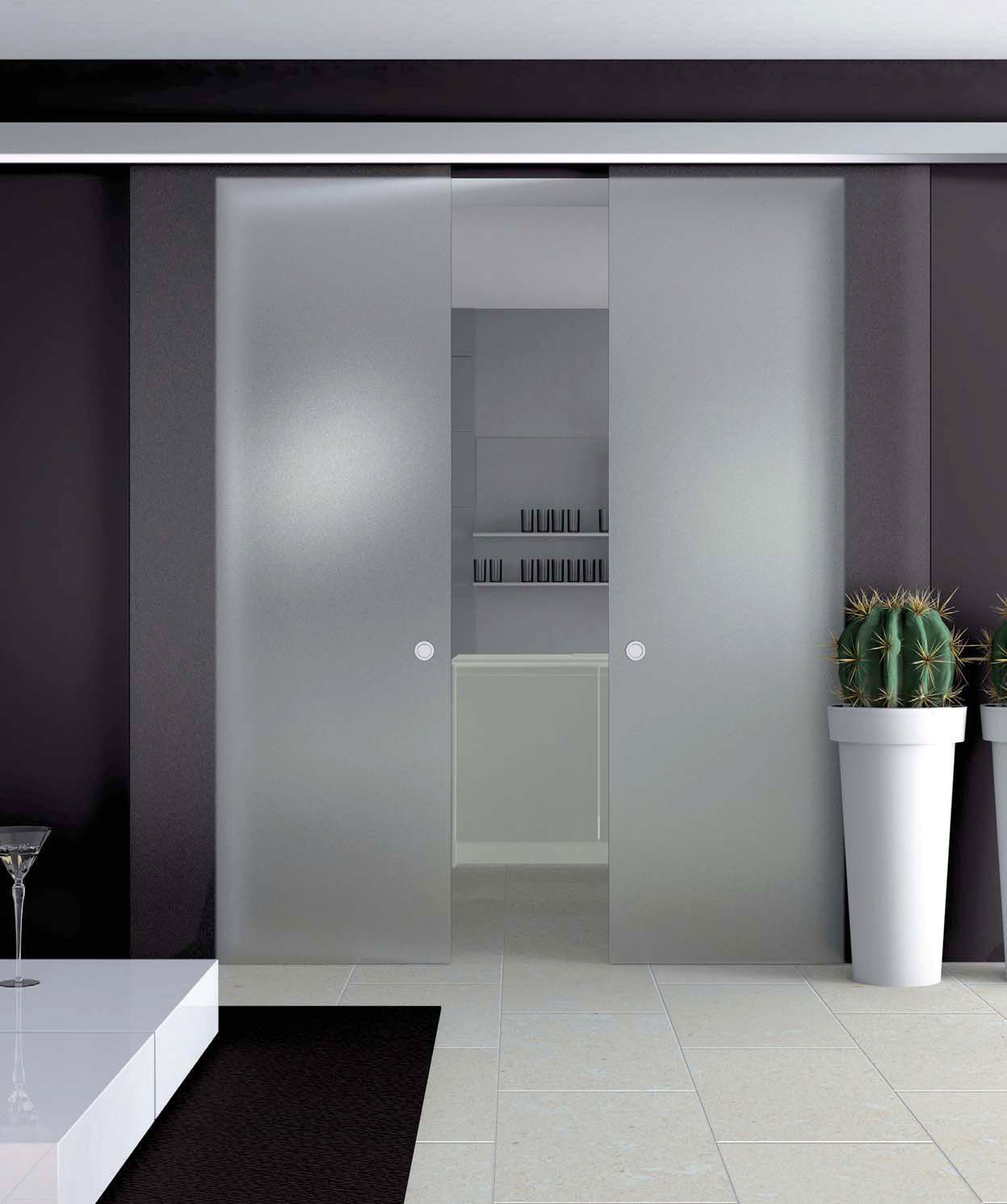 Glass Sliding Door System Easy V 1000 80 1100 Metalglas Glass Sliding Door System Easy V 1000 80 1100