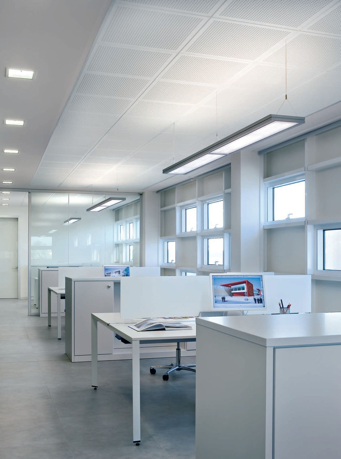 Hanging Light Fixture Fluorescent Linear Aluminum Sl 740 Hanging Light Fixture Fluorescent Linear Aluminum Sl 740