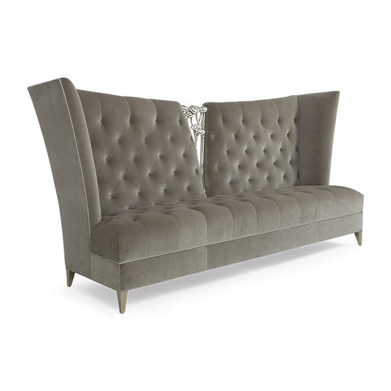 Traditional Sofa Fabric High Back Bois De Vincennes Traditional Sofa Fabric High Back Bois De Vincennes