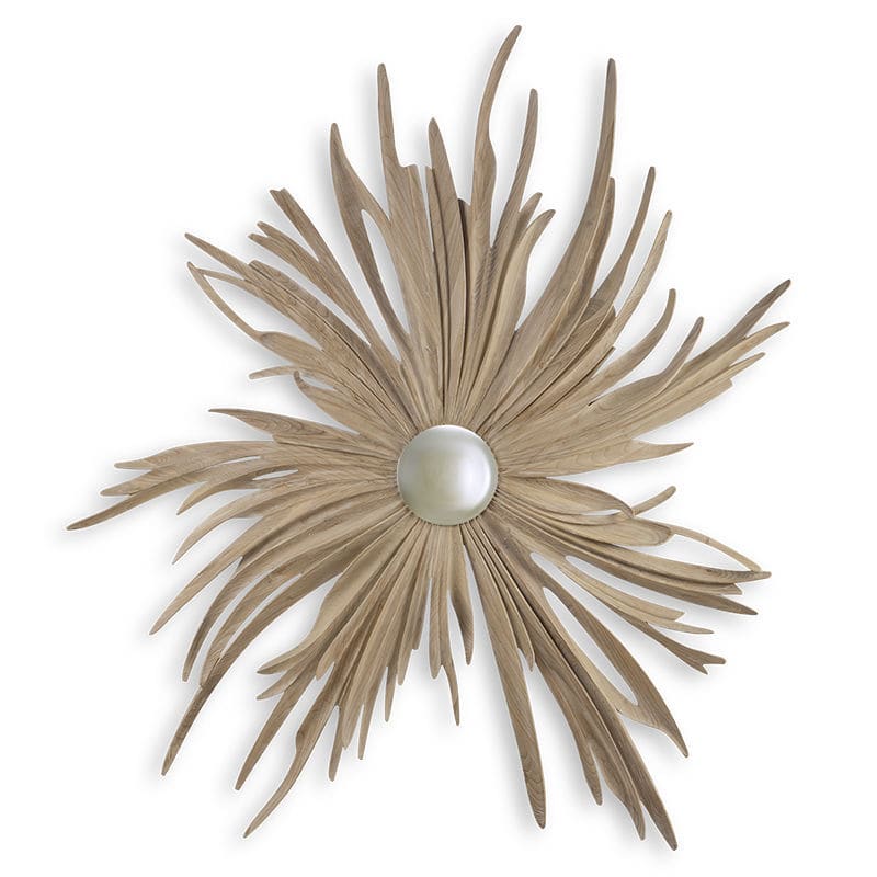 Wall Mounted Mirror Contemporary Round 50 2993 Dandelion Wall Mounted Mirror Contemporary Round