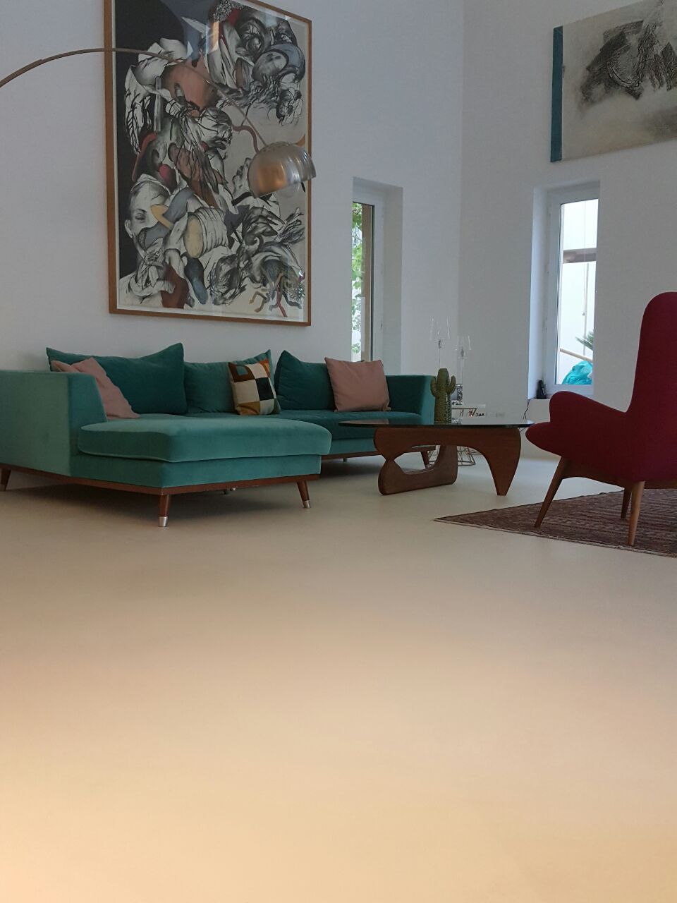 Cement Flooring Polymer Tertiary Concrete Look Atriafloor Cement Flooring Polymer Tertiary Concrete Look