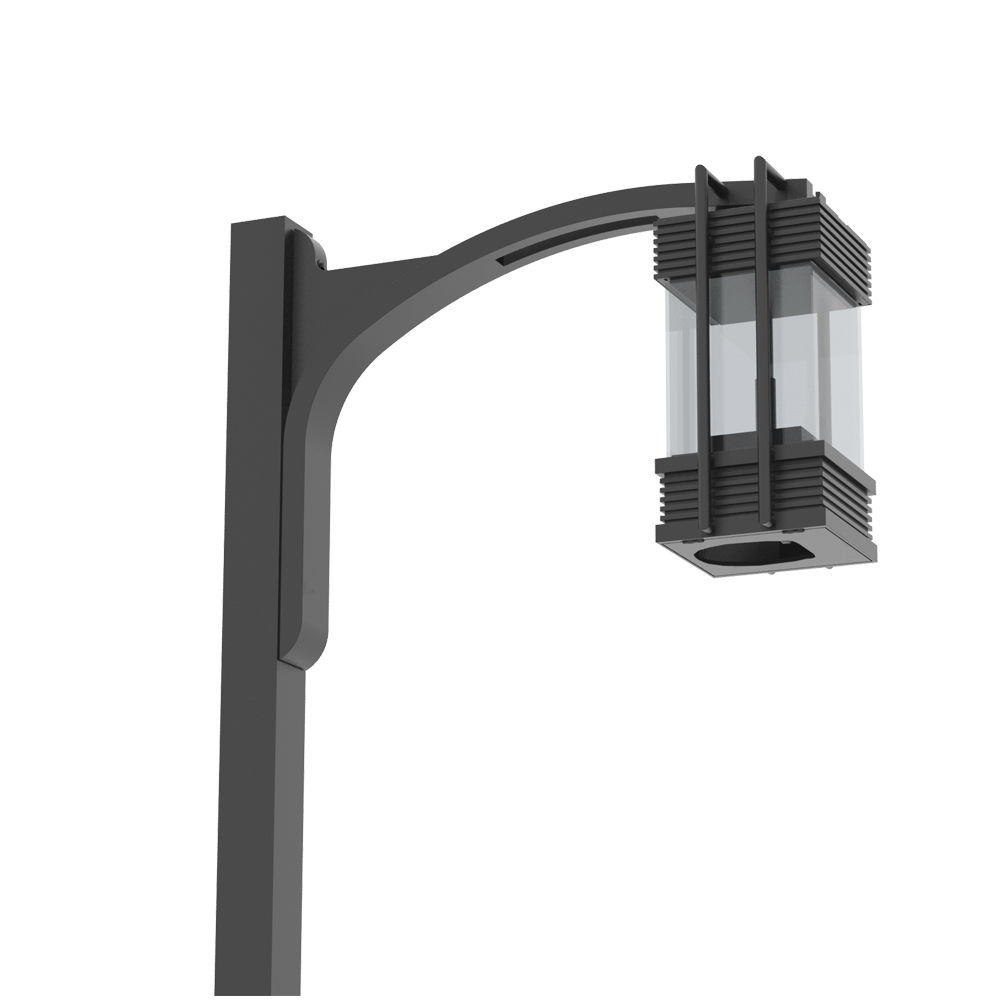 Urban Lamppost Contemporary Metal Led Bazas By R Stinville Urban Lamppost Contemporary Metal Led Bazas By R Stinville