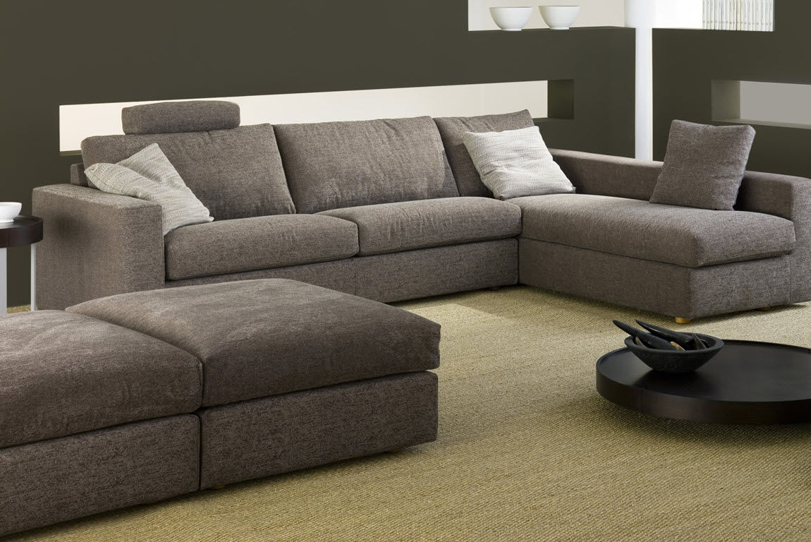 Corner Sofa Modular Contemporary Polyester Fiber Plurimo By Corner Sofa Modular Contemporary Polyester Fiber