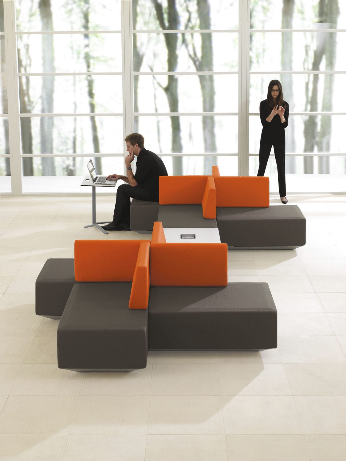 Laptop Table Contemporary Wooden Round Teknion Dna Laptop Table Contemporary Wooden Round Teknion Dna
