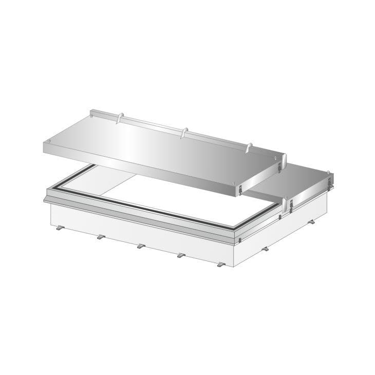 Roof Access Hatch Rht Flat Lids Gorter Rectangular Aluminum