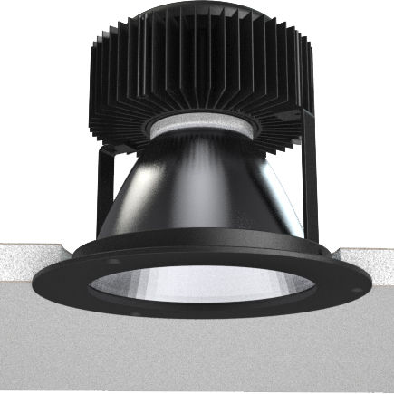 Recessed Ceiling Light Fixture Led Round Hal 90 Cw Spotlight