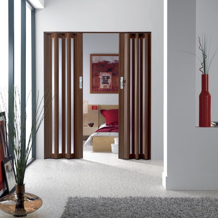 Indoor door / folding / wooden / semi-glazed - LARYA - GROSFILLEX ... Indoor door / folding / wooden / semi-glazed - LARYA - GROSFILLEX ...