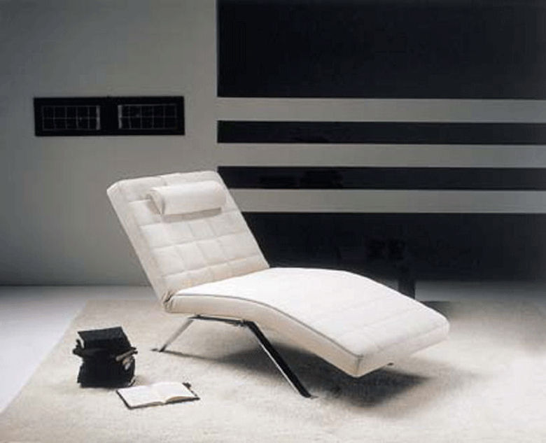Contemporary chaise longue / leather - CLIO - Gyform Contemporary chaise longue / leather - CLIO - Gyform