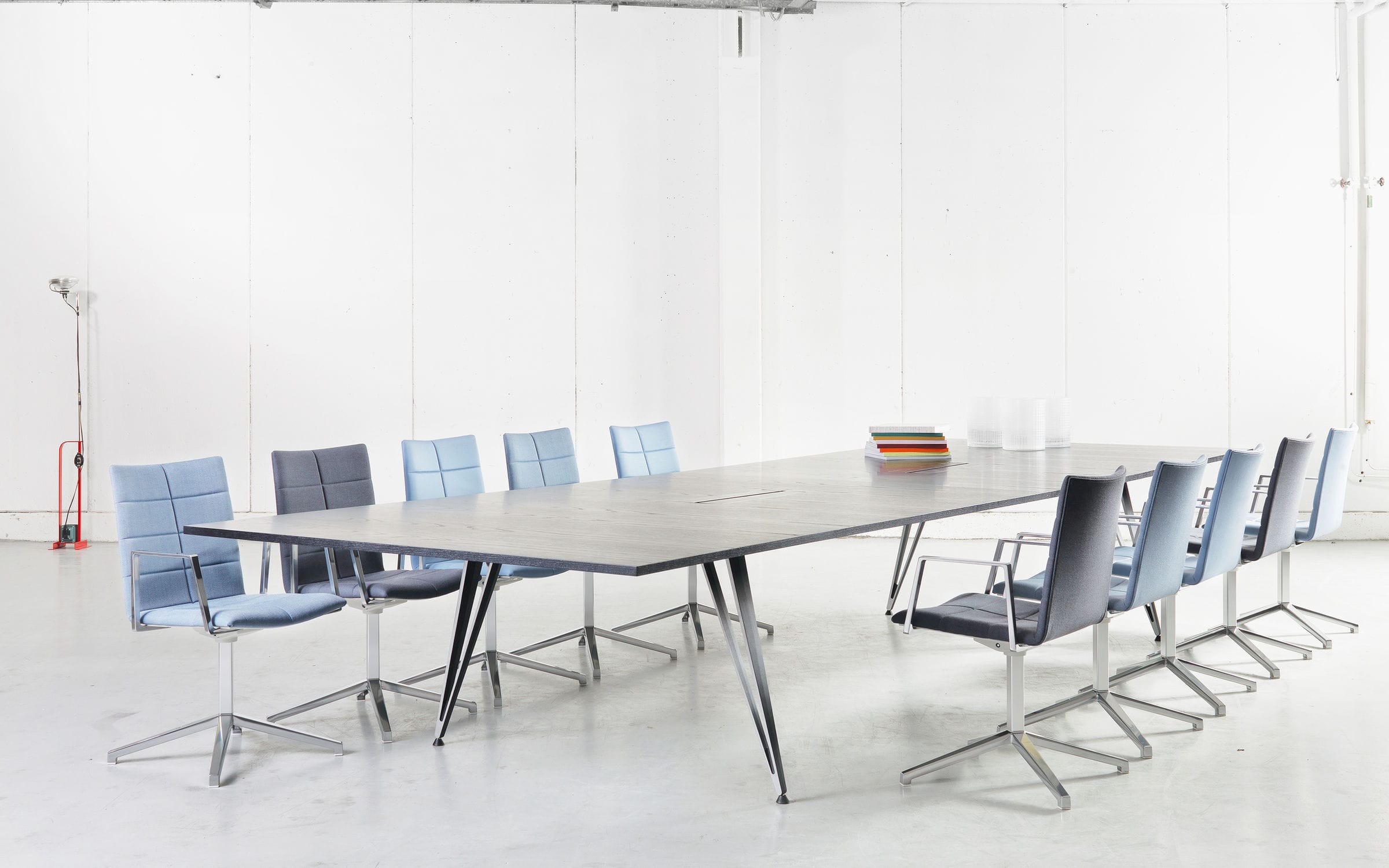 Contemporary Conference Table Ash Linoleum Laminate Attach Contemporary Conference Table Ash Linoleum Laminate Attach By Troels Grum Schwensen
