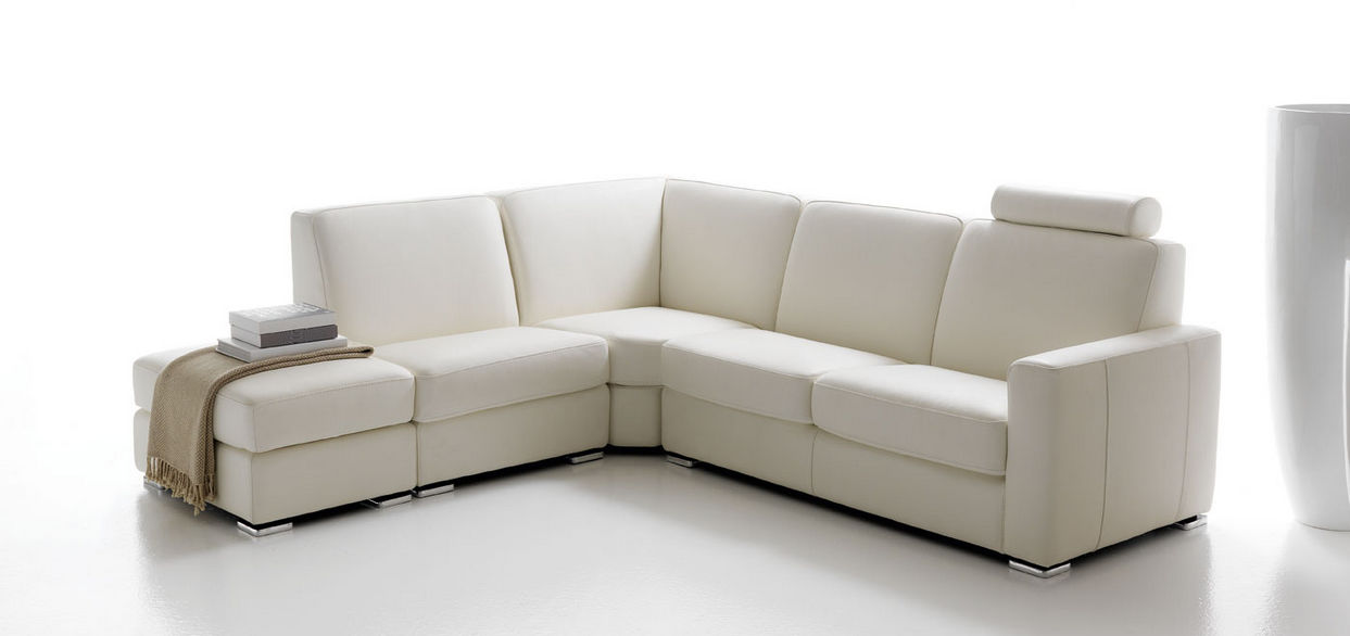Modular Sofa Contemporary Leather 5 Person Cortina Rosini Modular Sofa Contemporary Leather 5 Person Cortina