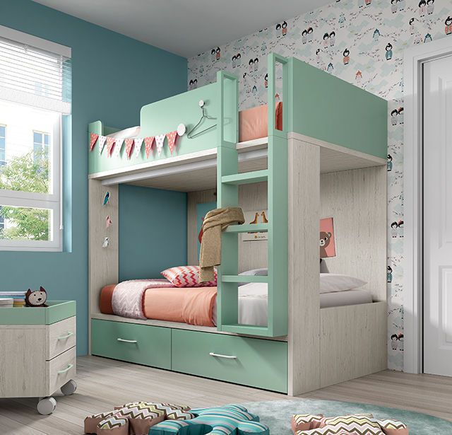 Bunk Bed Double Contemporary With In Base Storage Oldschool Bunk Bed Double Contemporary With In Base Storage