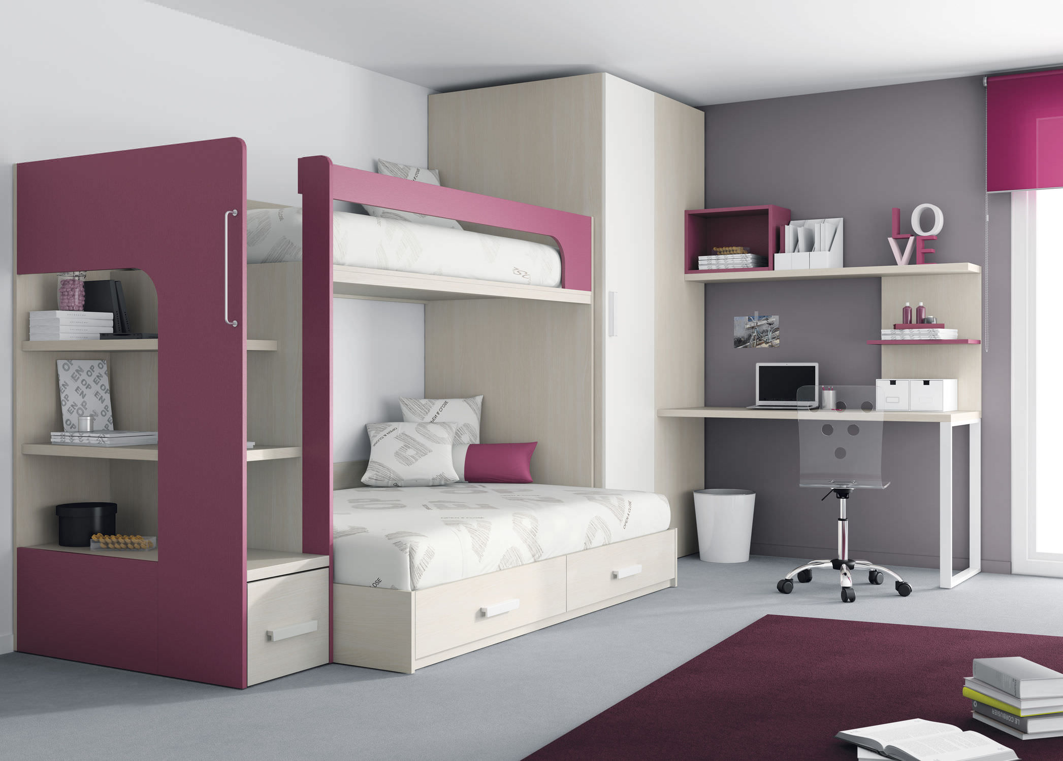 Chambre adulte gris clair: papier peint brique chambre coucher ...