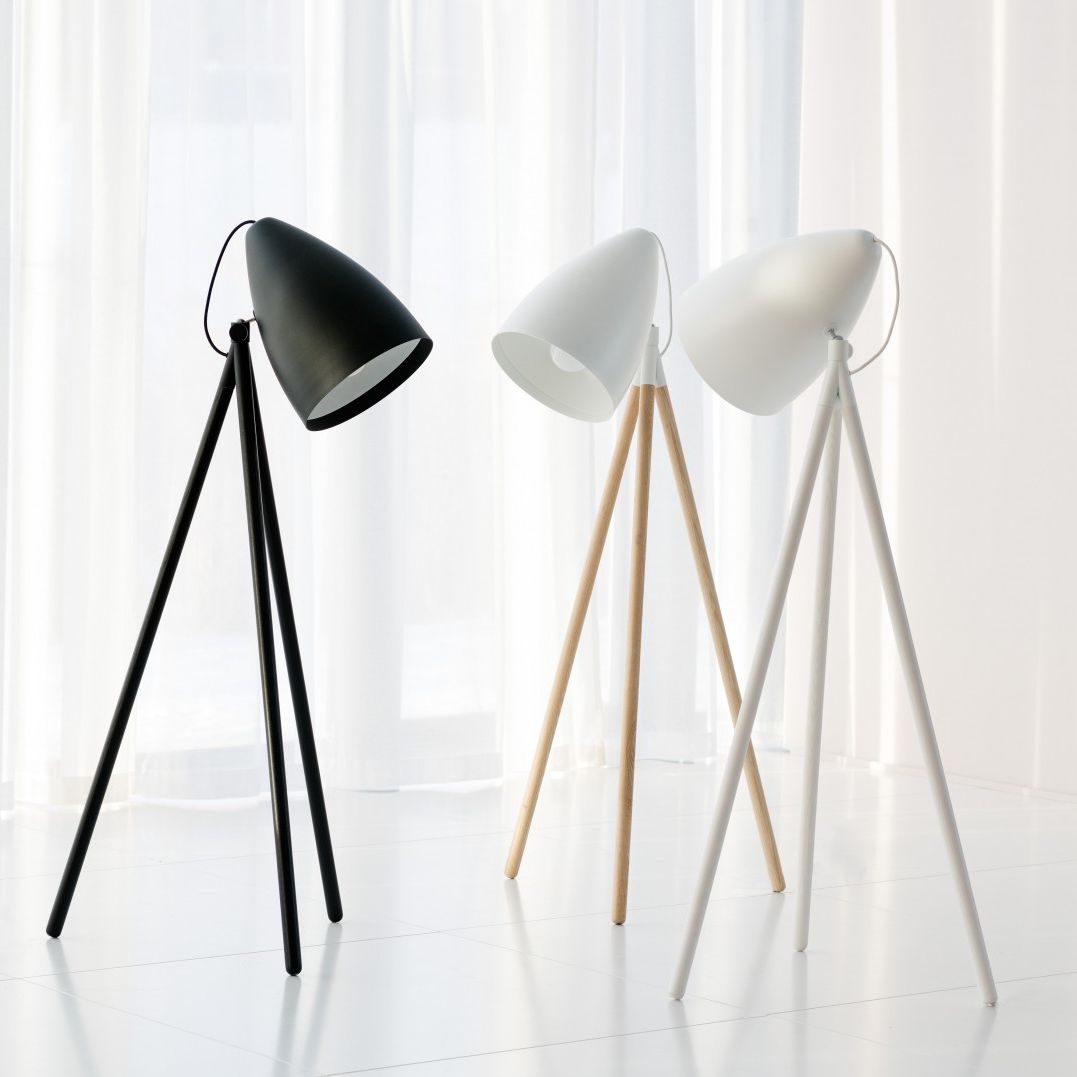 Floor-standing lamp / contemporary / ash / tripod - ORBIT by Johan ... Floor-standing lamp / contemporary / ash / tripod - ORBIT by Johan ...